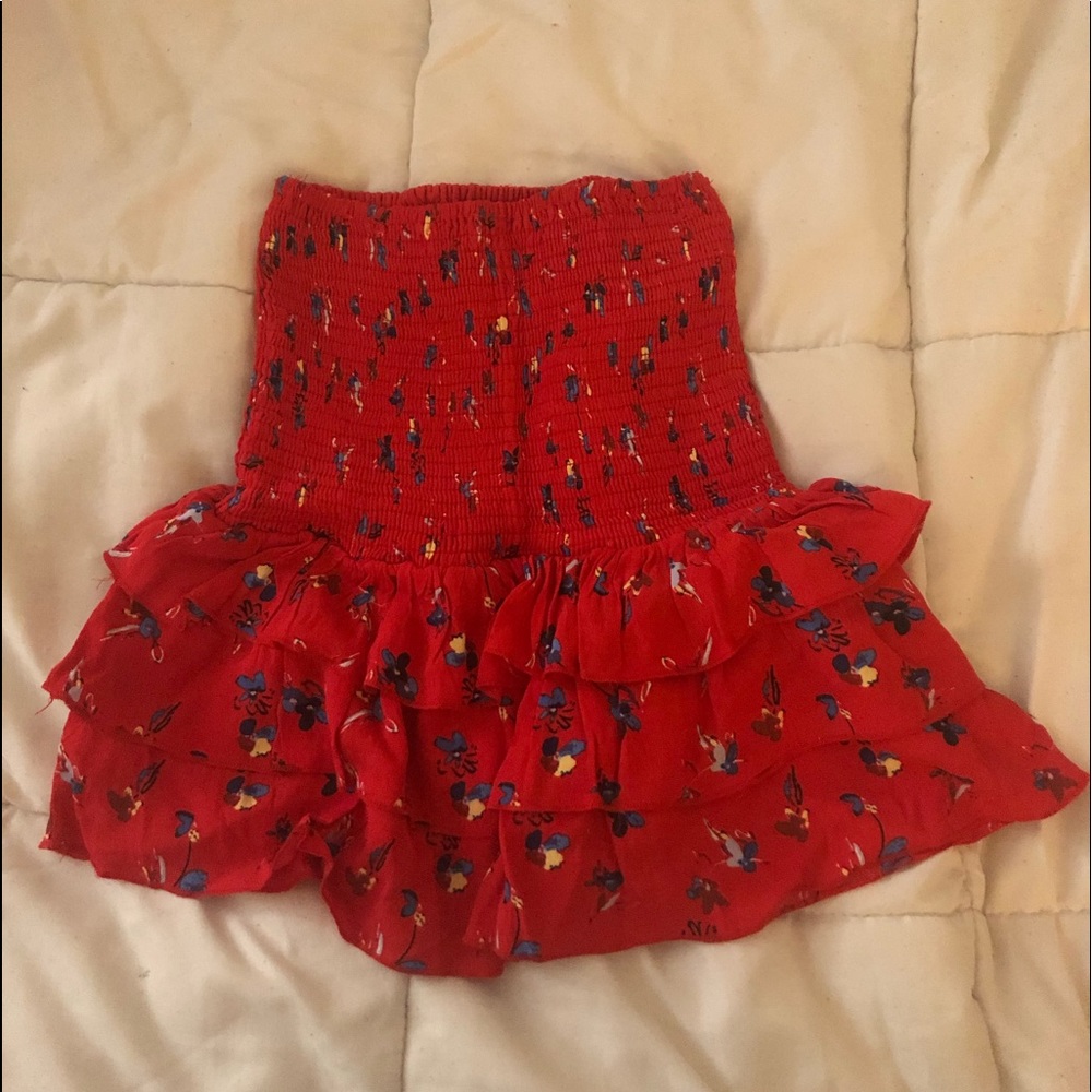 RUFFLE SKIRT
